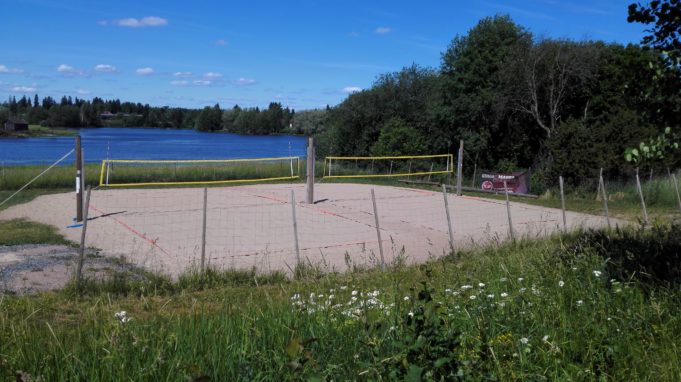 Hääkiven beach volley -kenttien kuva