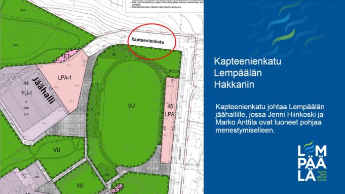 kapteenienkatu hakkarissa