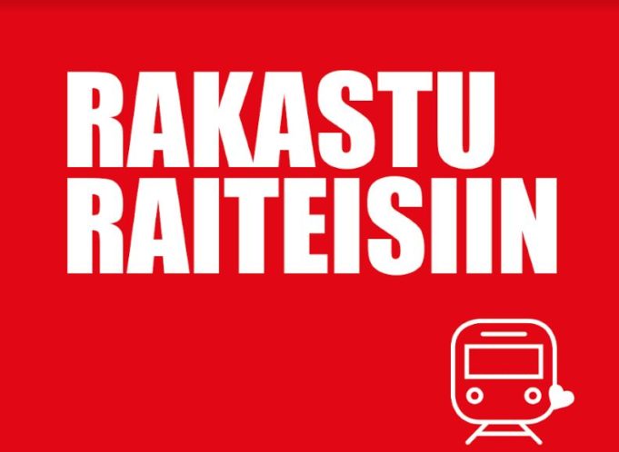 rakastu raiteisiin logo