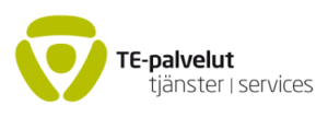 TE-palveluiden logo