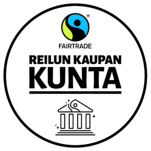 Reilun kaupan kunta logo