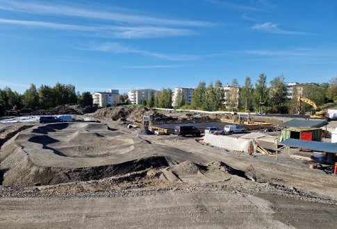 Halkolan liikuntapaikka työmaakuva 2