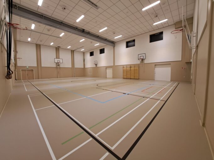Sääksjärven uusi liikuntahalli