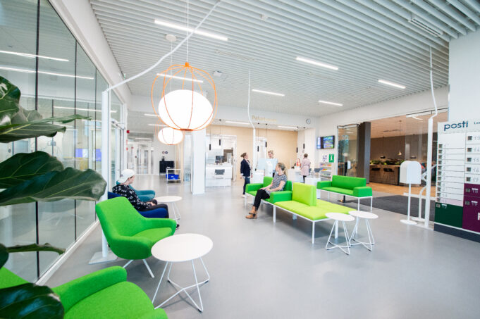 Palvelukäytävän palveluaula