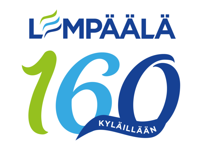 Lempäälä 160 -juhlavuoden Kyläillään-tunnus.