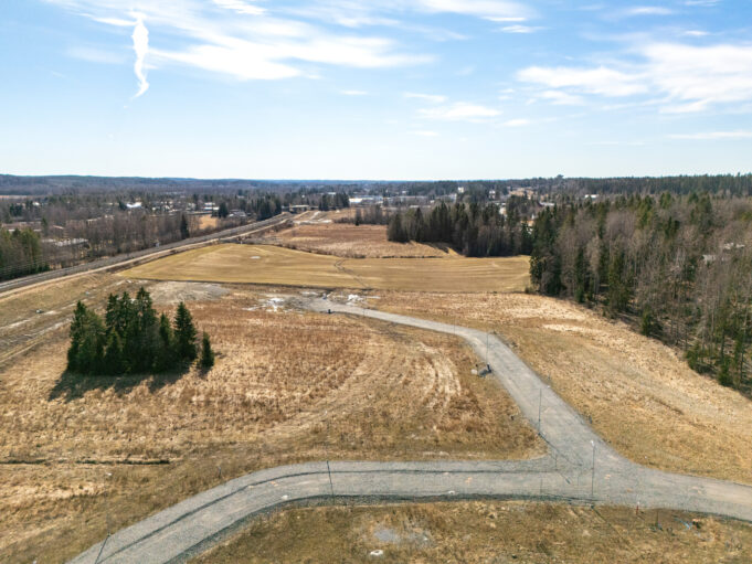 Ilmakuva Humalamäen asuinalueesta