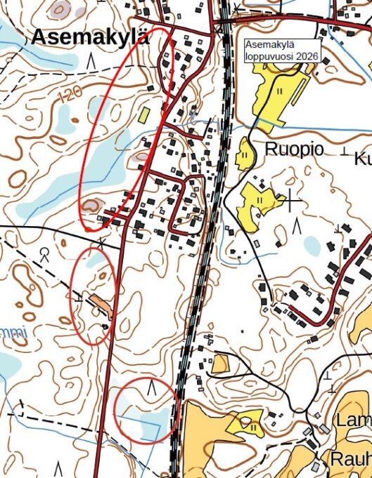 Asemakylän hakkuut